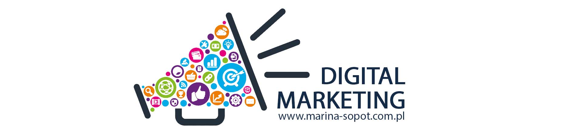 Przykład reklamy w Marinie Sopot